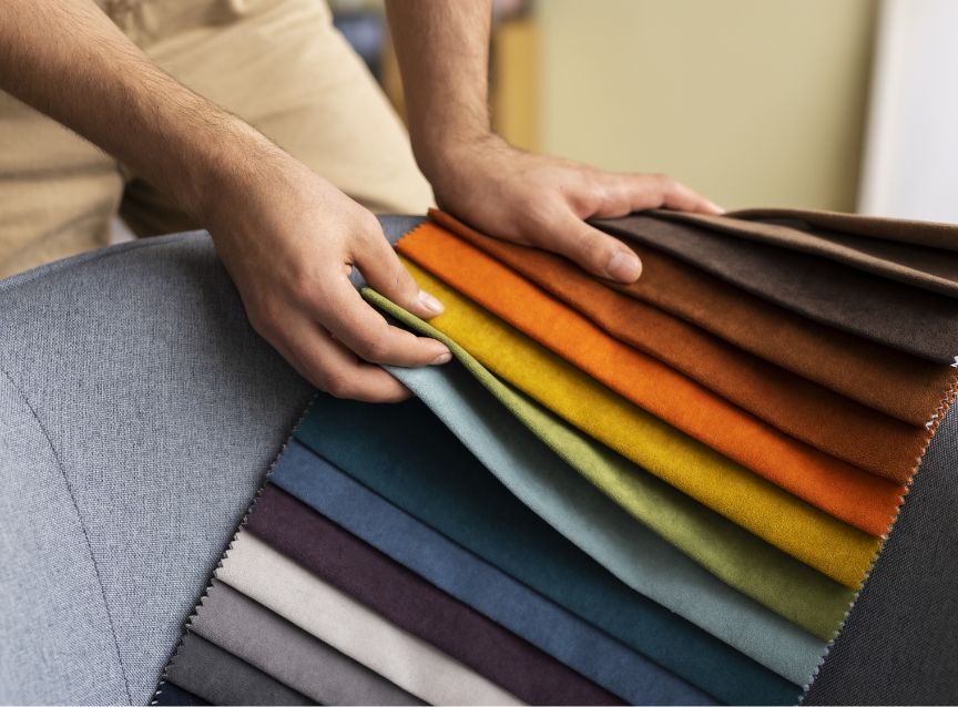 Zamów próbki materiałów  – sprawdź przed zakupem!