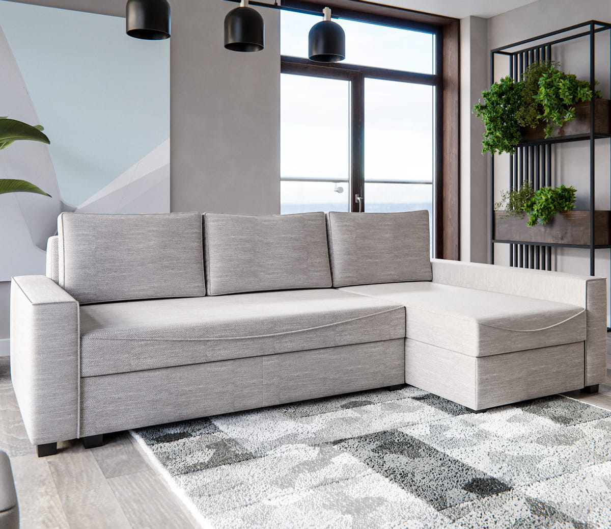 Jak dopasować narożnik w kształcie litery L do wielkości i stylu pomieszczenia?