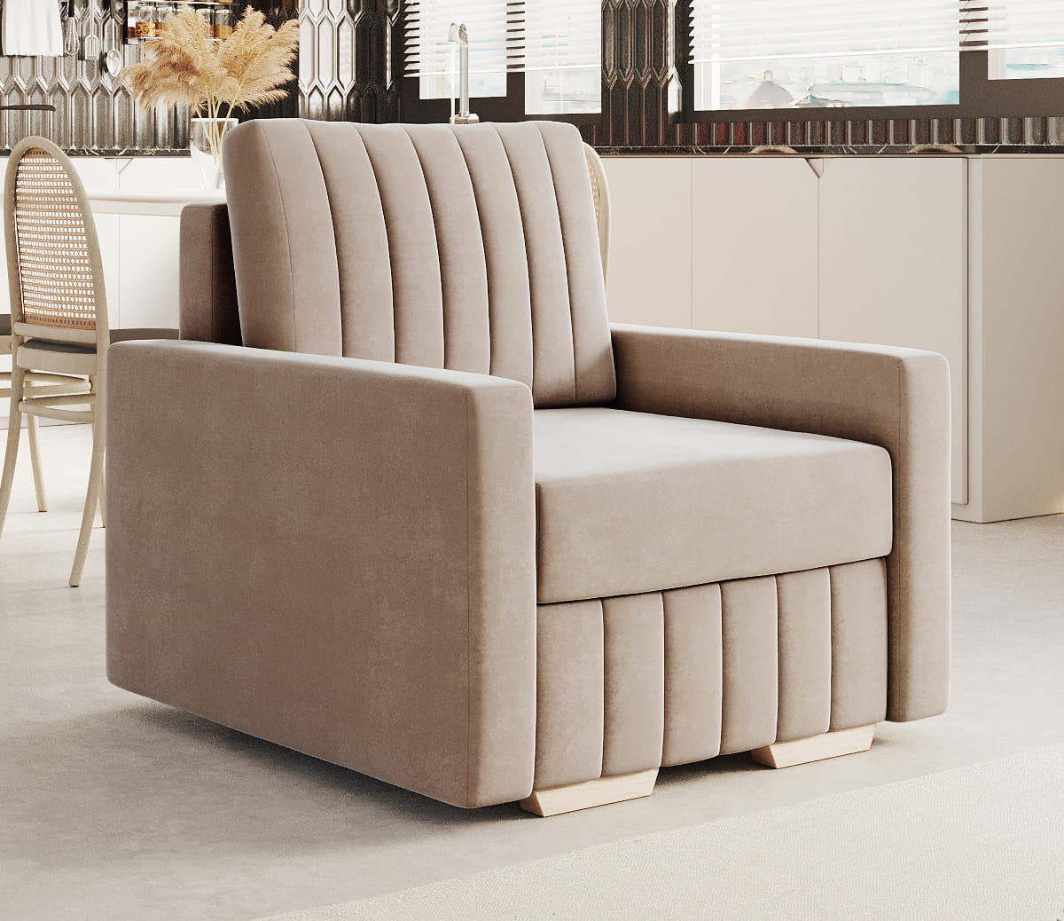 Dlaczego warto wybrać fotel tapicerowany?