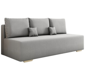 rozkładana kanapa trzyosobowa z poduszkami