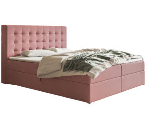 łóżko kontynentalne 140 x 200 z pojemnikiem