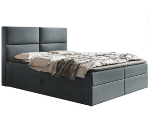 łóżko kontynentalne 140 x 200 z pojemnikiem