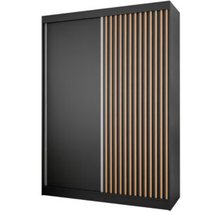 Szafa przesuwna LOFT z lamelami