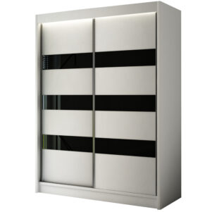 Szafa przesuwna S1 szkło lacobel