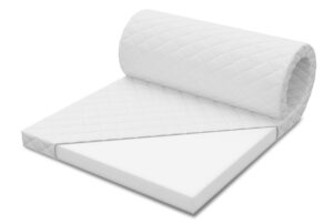 Topper materac nawierzchniowy PIANKA natural 7 stref H3 (średnio-twardy)