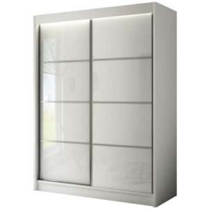 Szafa PEAK przesuwna szkło lacobel