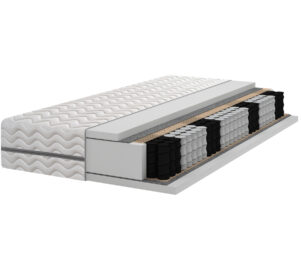 Materac podwójny POCKET 7 stref H3