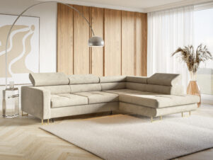 Narożnik MILO 250x200cm z funkcją spania