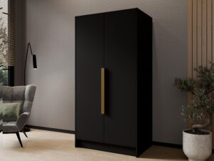 Szafa PUERTO z lustrem 102 cm z uchylnymi drzwiami KASZMIR