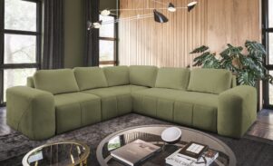 Narożnik NAVI 3 z funkcją spania – nowoczesny design i maksymalna funkcjonalność