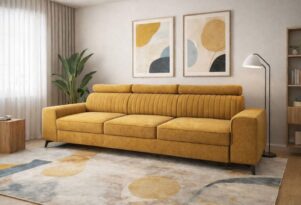 Nemo - 3 osobowa sofa z funkcją spania - komfort dopasowany do Ciebie